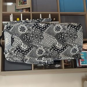 Loft Black & White Floral Dress w2